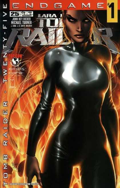 Tomb Raider 25 - Endgame - Suit - Silver - Fire - Face