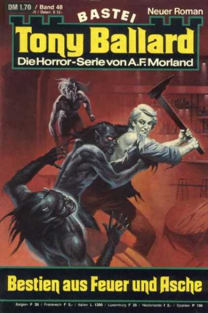 Tony Ballard - Bestien aus Feuer und Asche