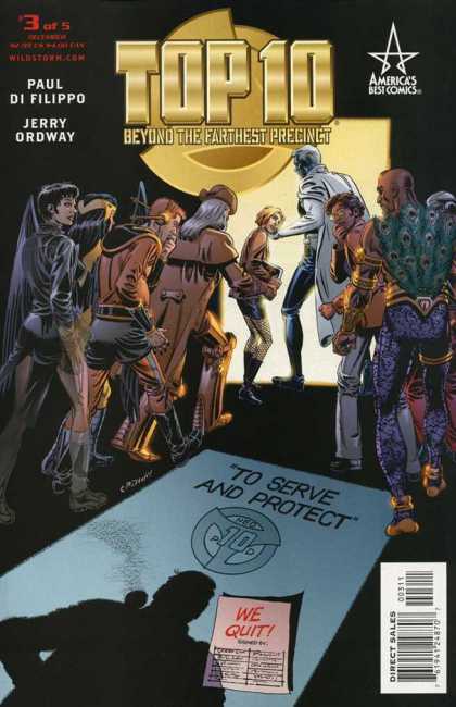 Top 10: Beyond the Farthest Precinct 3 - Paul Di Filippo - Jerry Ordway - Beyond The Farthest Precinct - To Serve And Protect - Peole - Jerry Ordway