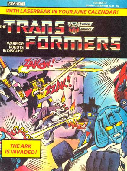 Transformers (UK) 18 - Marvel - Marvel Comics - Transformers - Autobots - Decepticons