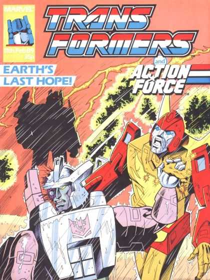 Transformers (UK) 204 - Earths Last Hope - Rain - Lighting - Sky - Mask