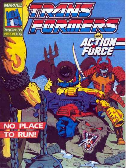 Transformers (UK) 238 - Marvel - Marvel Comics - The Transformers - Gijoe - Action Force