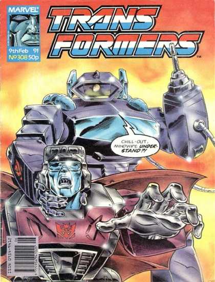 Transformers (UK) 308 - Marvel - 9th Feb 91 - No 308 - 308 - Robot