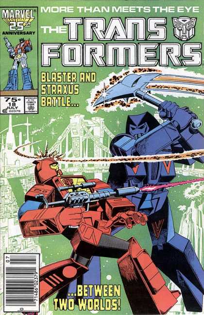 Transformers 18 - Gun - Robots - Eye - Blaster - Straxus