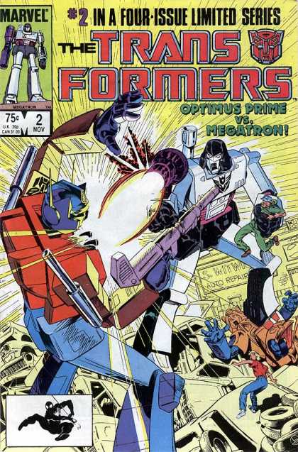 Transformers 2 - Optimus Prime - Megatron - Battle - Hostage - Venom - Michael Golden