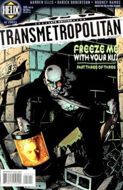 Transmetropolitan 12 - Freeze - Bald - Villain - Man - Black - Darick Robertson