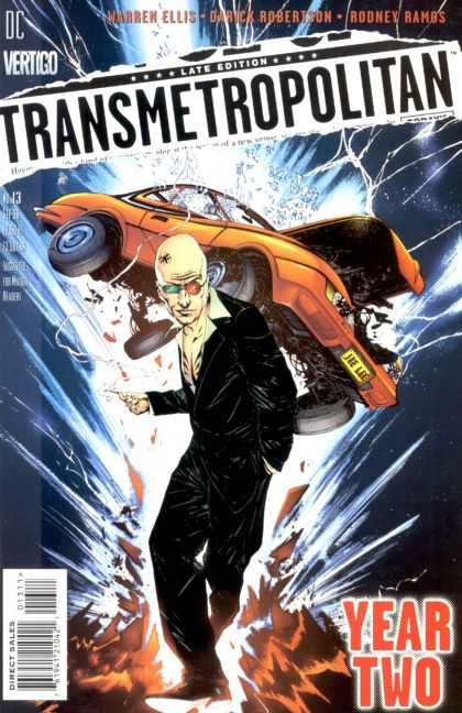 Transmetropolitan 13 - Rodney Ramos - Warren Ellis - Year Two - Dc Vertigo - Dearick Robertton - Jae Lee
