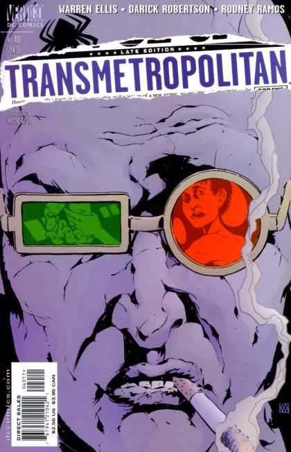 Transmetropolitan 40 - Vertigo - Adult Comics - Warren Ellis - Darick Robertso - Rodney Ramos - Matt Wagner
