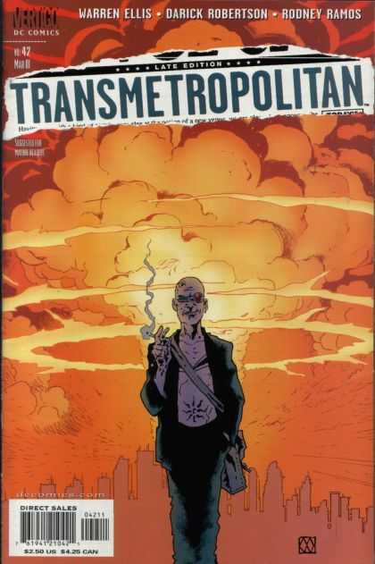 Transmetropolitan 42 - Vertigo - Dc Comics - Warren Ellis - Darick Robertson - Rodney Ramos - Matt Wagner