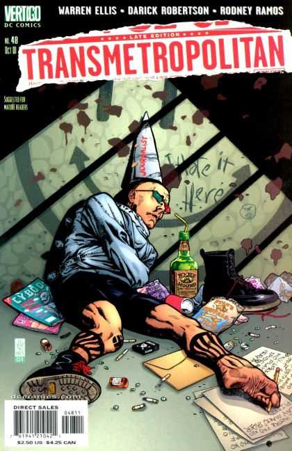 Transmetropolitan 48 - Vertigo - Rodney Ramos - Dc - Warren Ellis - Darick Robertson - J Jones