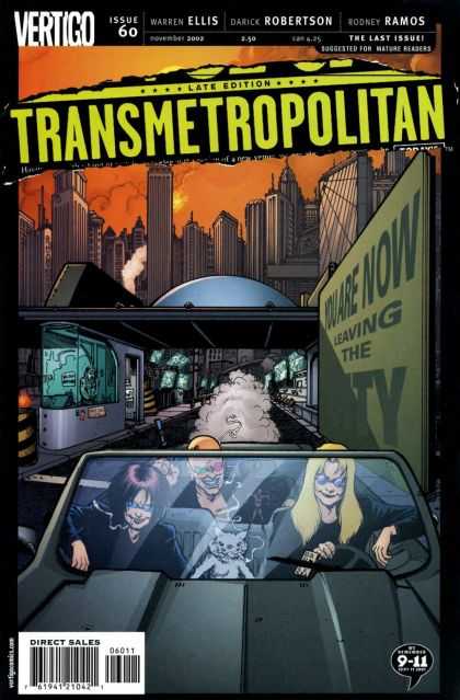 Transmetropolitan 60 - Darick Robertson