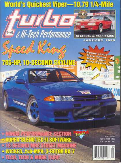 Turbo & Hi-Tech Performance - January 1996