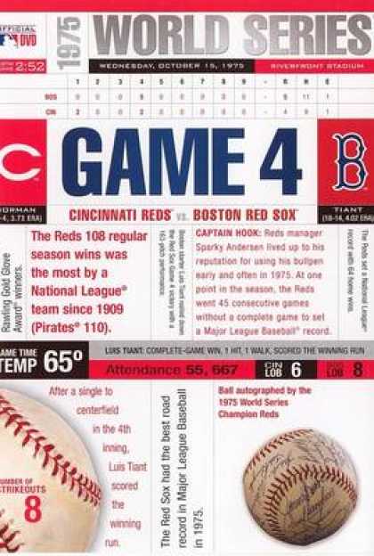 TV Series - The Cincinnati Reds: 1975 World Series Game