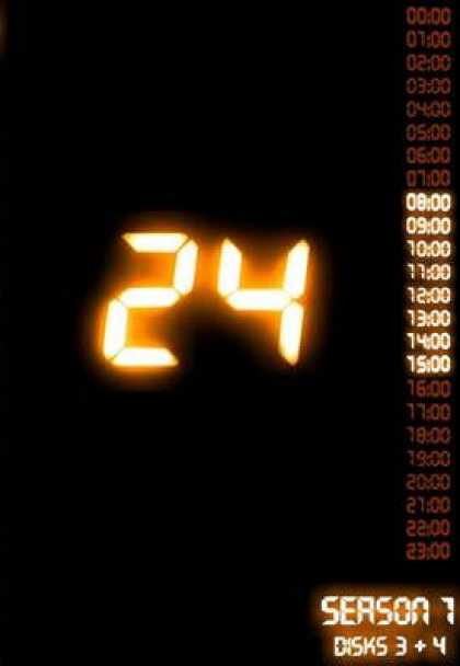 TV Series - 24 From 0800 Till 1600 Disks 3 And