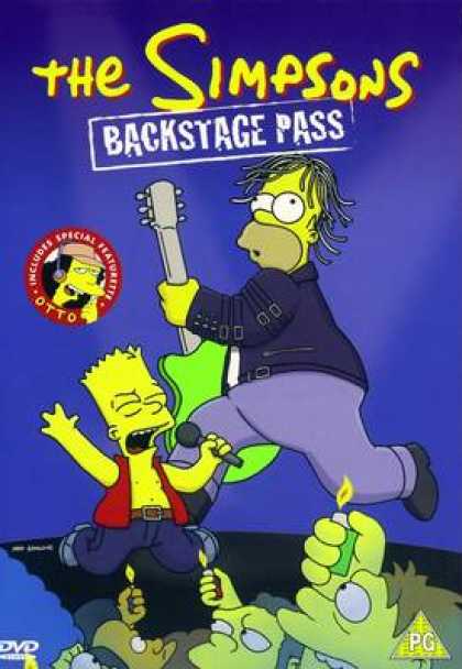 TV Series - The Simpsons Backstage Pass