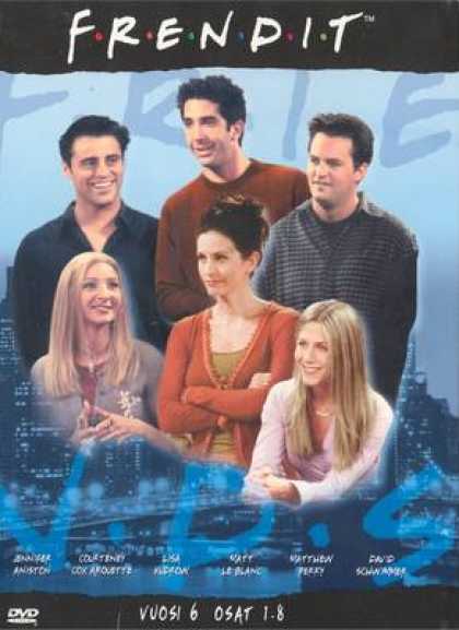 TV Series - Friends Episodes 1 - 8 Finnish