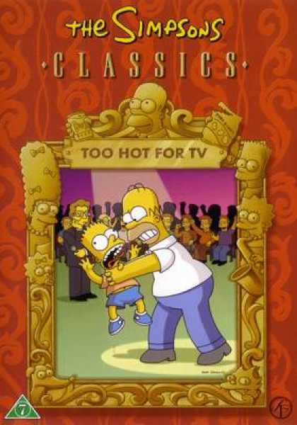 TV Series - The Simpsons Classics Too Hot For TV Danish