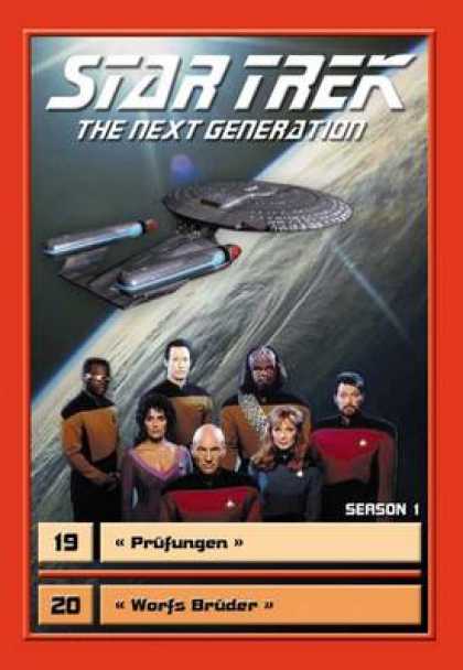 TV Series - Star Trek - The Next Generation - Staffel 1 Fo