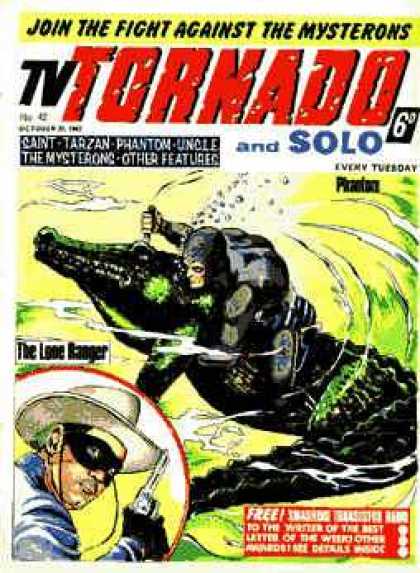 TV Tornado 42 - Cowboy - Facemask - Pistol - Alligator - Water