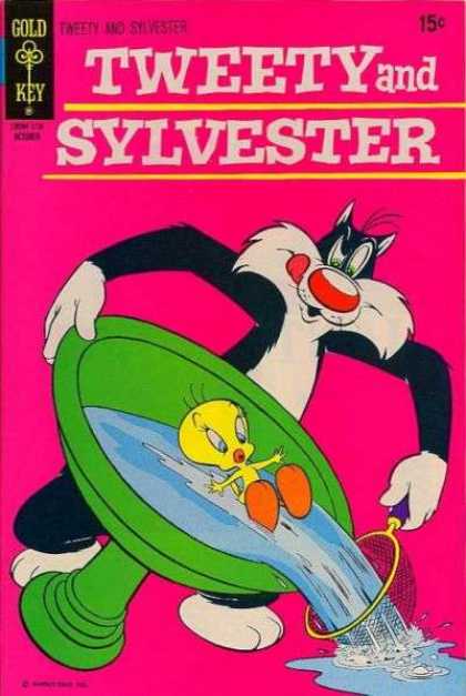Tweety and Sylvester 20 - Tweety - Sylvester - Gold Key - Tweety And Sylvester - Mischief