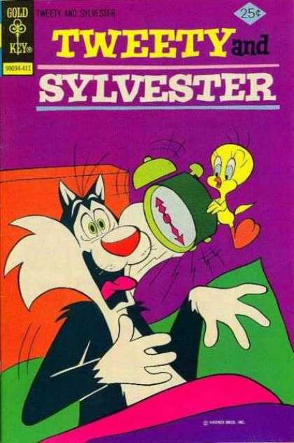 Tweety and Sylvester 41 - Gold - Alarm - Time - Green - Red