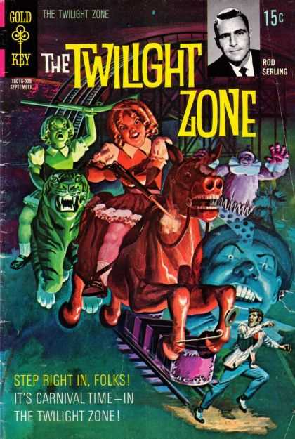 Twilight Zone 34 - Rod Serling - Carousel - Clown - Donkey - Tiger