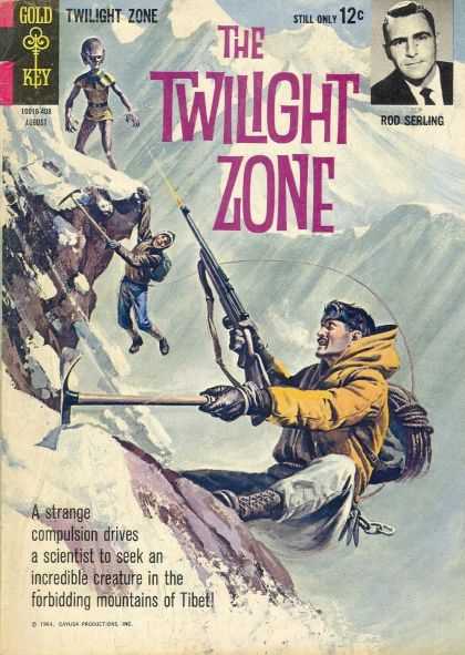 Twilight Zone 8 - Rod Serling - Alien - Tibet - Scientist - Mountains