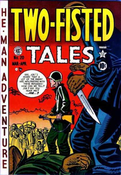Refugee - Soldier - Fight - Enemy - Country - Harvey Kurtzman Two-Fisted Tales 20 - Refugee - Soldier - Fight - Enemy - Country - Harvey Kurtzman