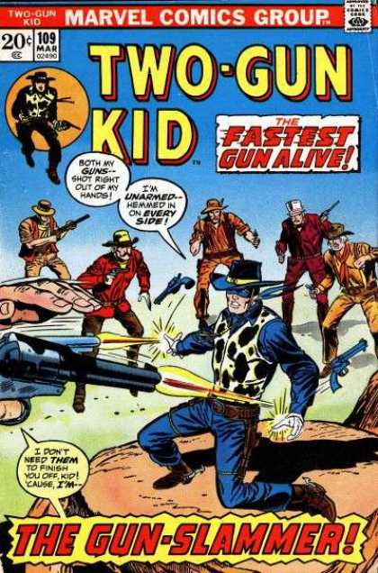 Two-Gun Kid 109 - Wild West - Cowboys - Masked Bandit - Shoot Out - Pistols