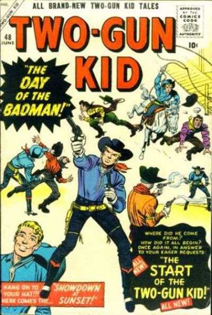 Two-Gun Kid 48 - Two Gun - Badman - Western - Wild West - Shooting