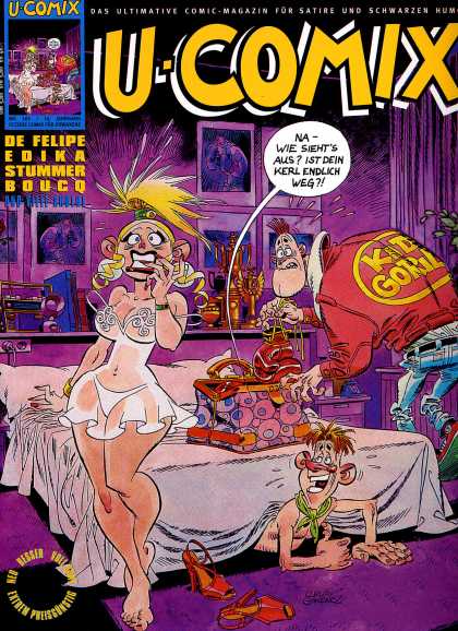 U-Comix 162 - Woman - Das Ultimate Comic-magazin - Kid Goril - De Felipe Edika Stummer Bducq - Man