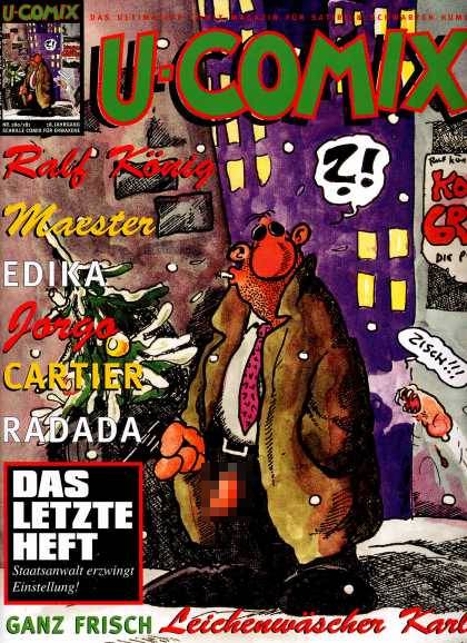 U-Comix 172 - Ralf Konig - Maester - Edika - Smoking - German