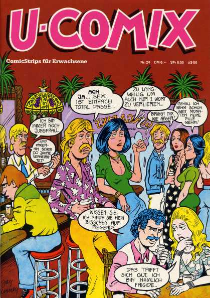 U-Comix 24 - Bar - Smoking - Crowd - Drinking - Conversation