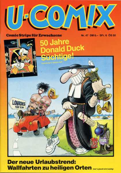 U-Comix 47 - Priest - German - 50 Jahre Donald Duck Suchtige - Volkswagen - Cat