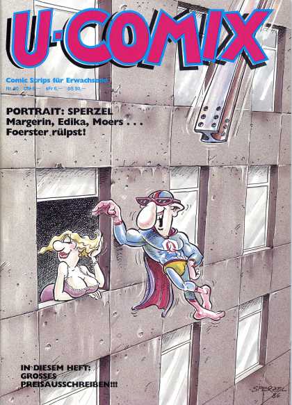 U-Comix 78 - Woman - Building - Window - Portrait - Grosses
