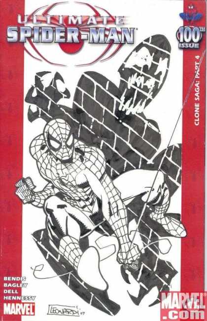 Ultimate Spider-Man 100 - Rick Leonardi - Marvel - Marvel Comics - Spider-man - Carnage - Simbiot