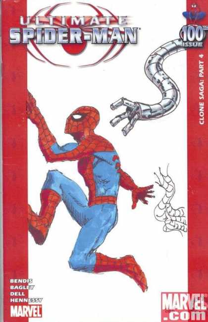 Ultimate Spider-Man 100 - Marie Severin - Metal - Danger - Web - Crawling - Mask
