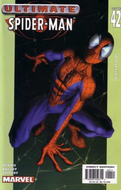 Ultimate Spider-Man 42 - Issue 42 - Superhero - Temptations - Marvel - Bagley - Mark Bagley