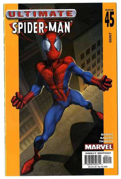 Ultimate Spider-Man 45 - Guilt - Ultimate - Buildings - Alley - Issue 45 - Mark Bagley