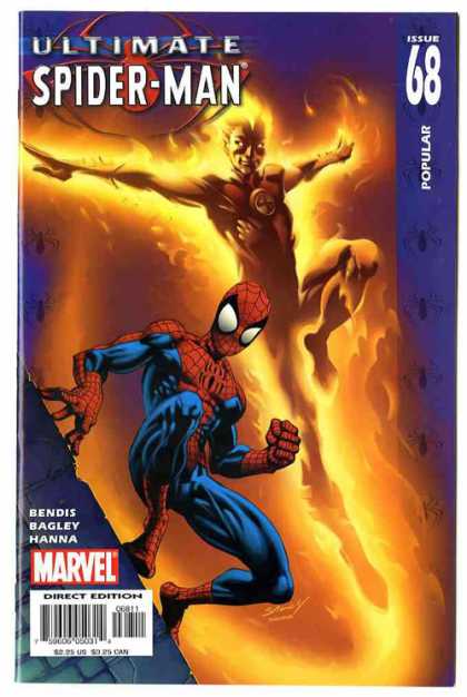 Ultimate Spider-Man 68 - Ultimate Spider Man - Issue 68 - Marvel - Bendis Bagley Hanna - Spider-man - Mark Bagley, Richard Isanove