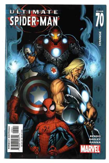Ultimate Spider-Man 70 - Ultimate - Superhero - Amazing - Hero - Justice - Mark Bagley, Richard Isanove