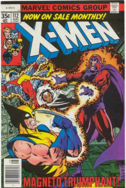 Uncanny X-Men 112 - Wolverine - Magneto - Storm - Power - Colossus - Bob Layton, George Perez