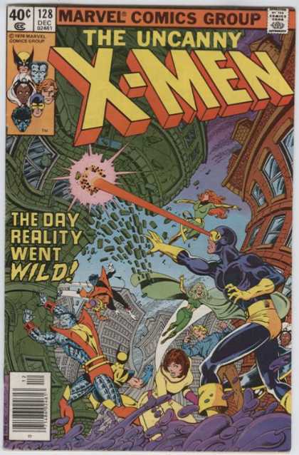 Uncanny X-Men 128 - Cyclops - Colossus - Wild - George Perez, Terry Austin