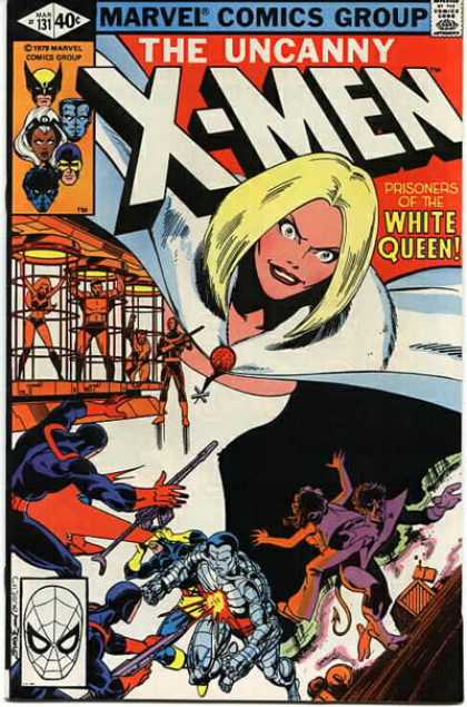 Uncanny X-Men 131 - Cages - Cyclops - Cape - Laser Gun - Wolverine - John Byrne, Terry Austin