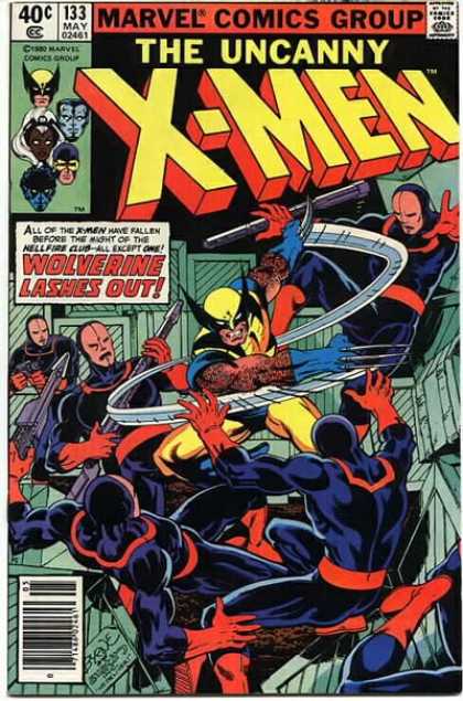 Uncanny X-Men 133 - Wolverine - Hellfire Club - John Byrne, Terry Austin