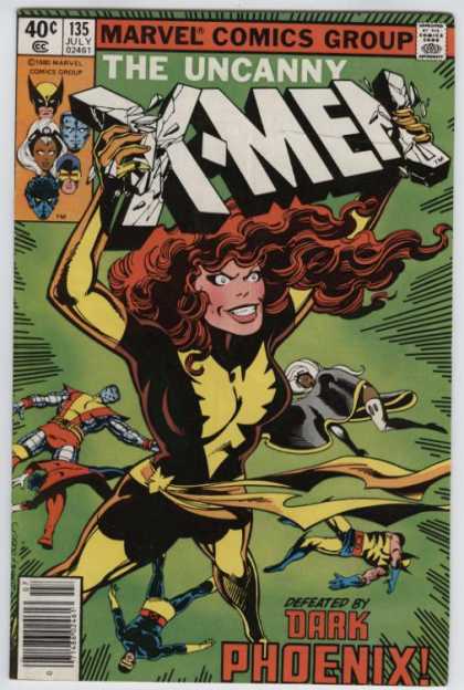 Uncanny X-Men 135 - Storm - Wolverine - Cyclops - Phoenix - Dark Phoenix - John Byrne, Terry Austin