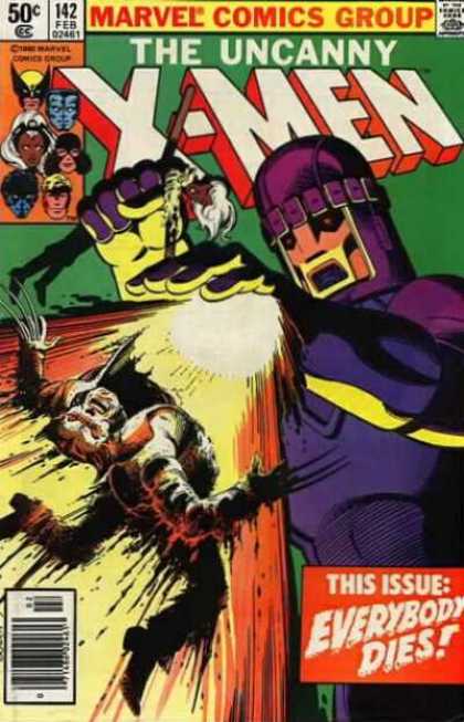 Uncanny X-Men 142 - Wolverine - Storm - Marvel Comics - This Issue Everybody Dies - Issue 142 - Terry Austin