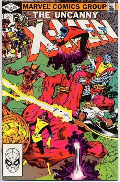 Uncanny X-Men 160 - Hand - Cyclops - Storm - Bob Wiacek
