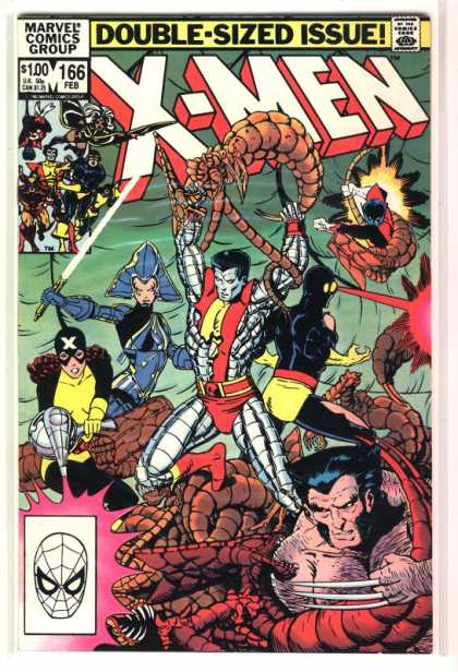 Uncanny X-Men 166 - Wolverine - Colossus - Marvel Comics - Laser - Light Sword - Paul Smith
