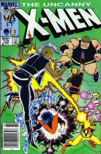Uncanny X-Men 178 - Storm - Blob - Pyro - Wolverine - Nightcrawler - John Romita